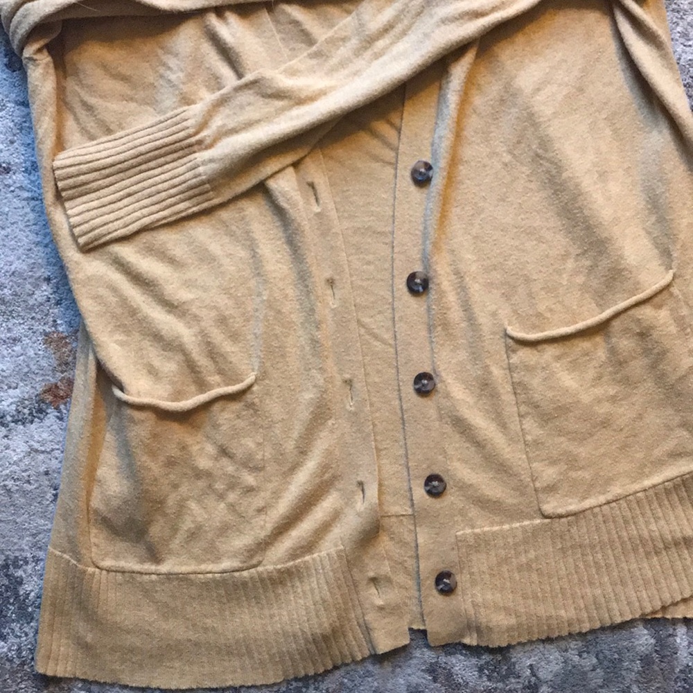 Mustard cardigan(SOLD)